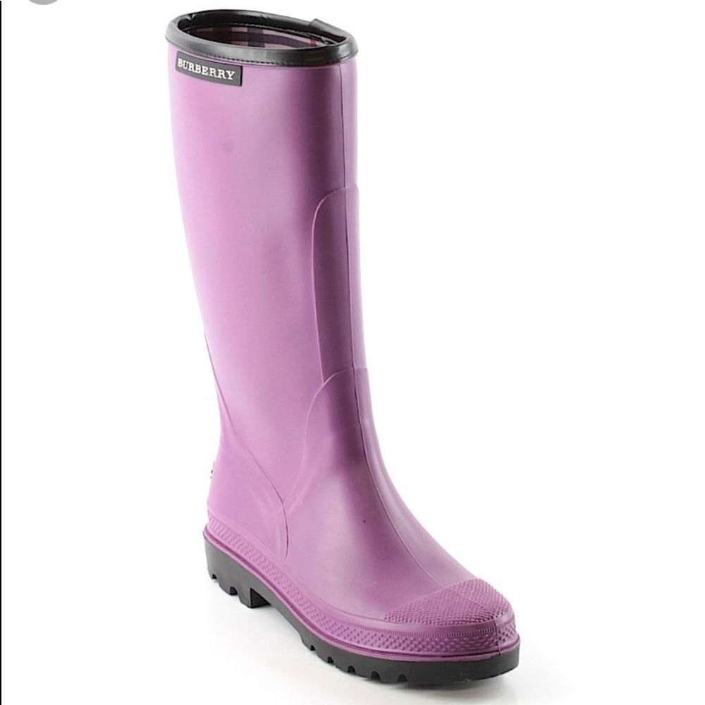 BURBERRY Rainboots. SAME DAY SHIPPING - Picture 6 of 6